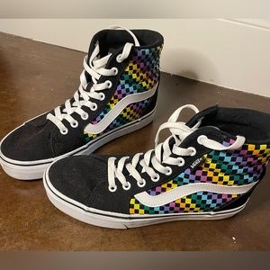 Vans Filmore multicolor women’s high tops size 8.5